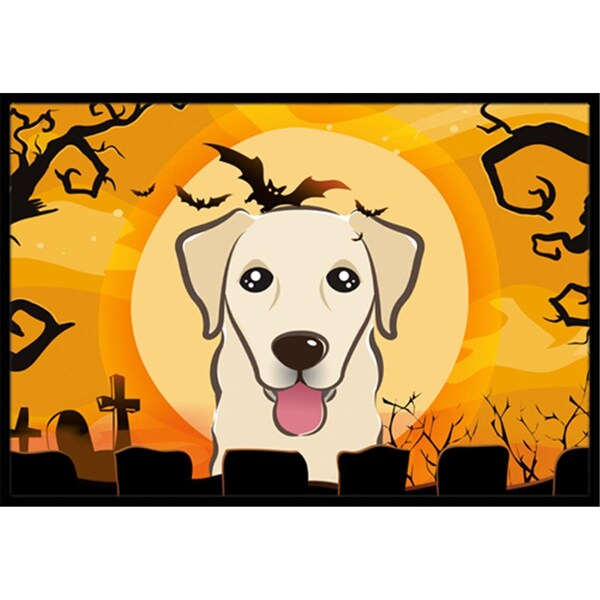 Carolines Treasures Halloween Golden Retriever Indoor and Outdoor Mat- 24 x 36 in. BB1810JMAT - main